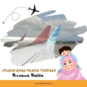 drama terbang bersama batita