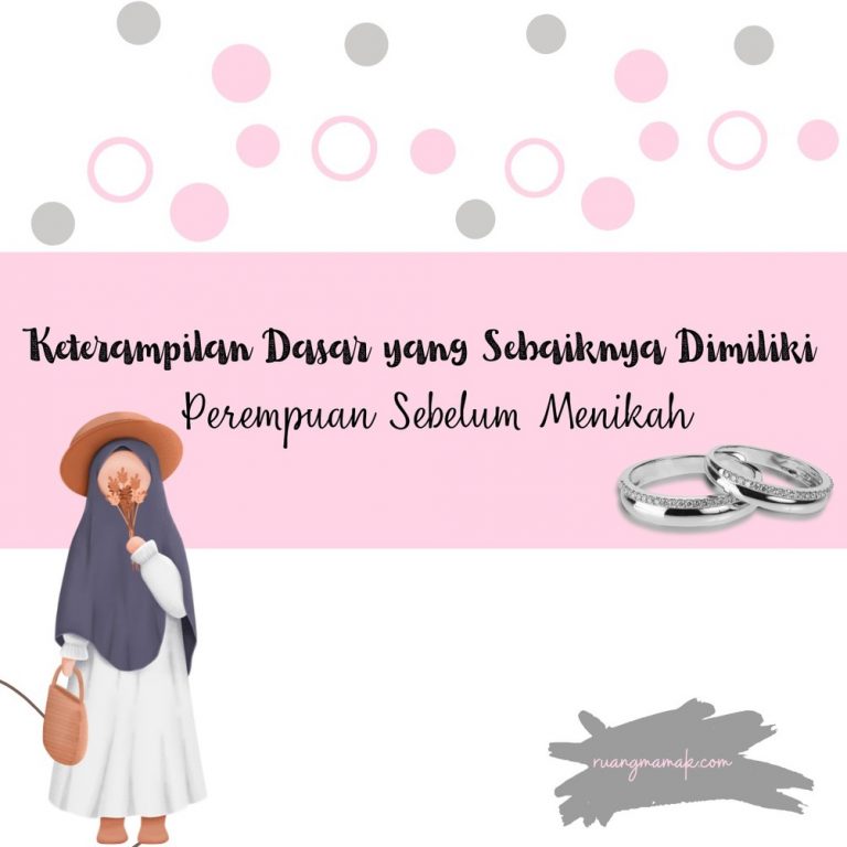 keteampilan dasar sebelum menikah