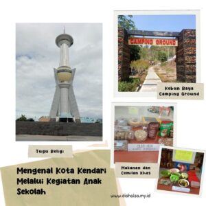 berbagai kegiatan anak sekolah mengenal Kota Kendari mengenal kota Kendari