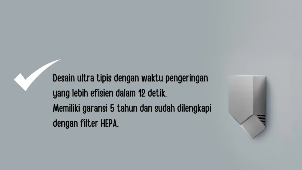 rekomendasi hand dryer dan soap holder