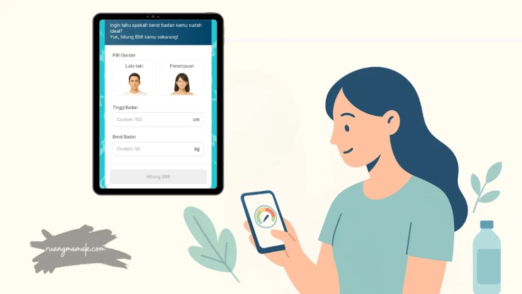 Cara Menggunakan dan Membaca BMI Calculator