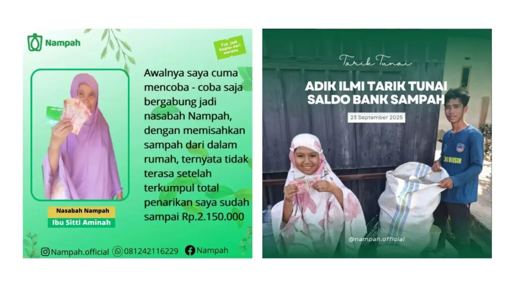 semangat menabung di NAMPAH